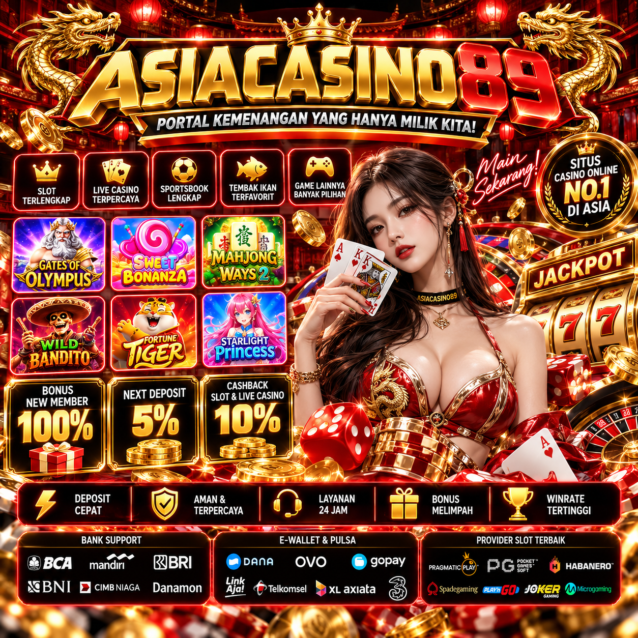 ASIACASINO89 >> Portal Kemenangan yang Hanya Milik Kita!